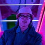 Brad Pitt wearing a stupid hat in Bullet Train